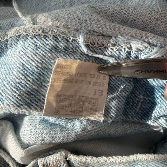 Vintage LEE Jeans Women's Size 10 Petite Tapered High Rise Made in USA Mom Jeans - Picture 6 of 8